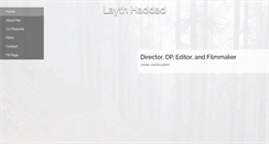 Desktop Screenshot of laythhaddad.com